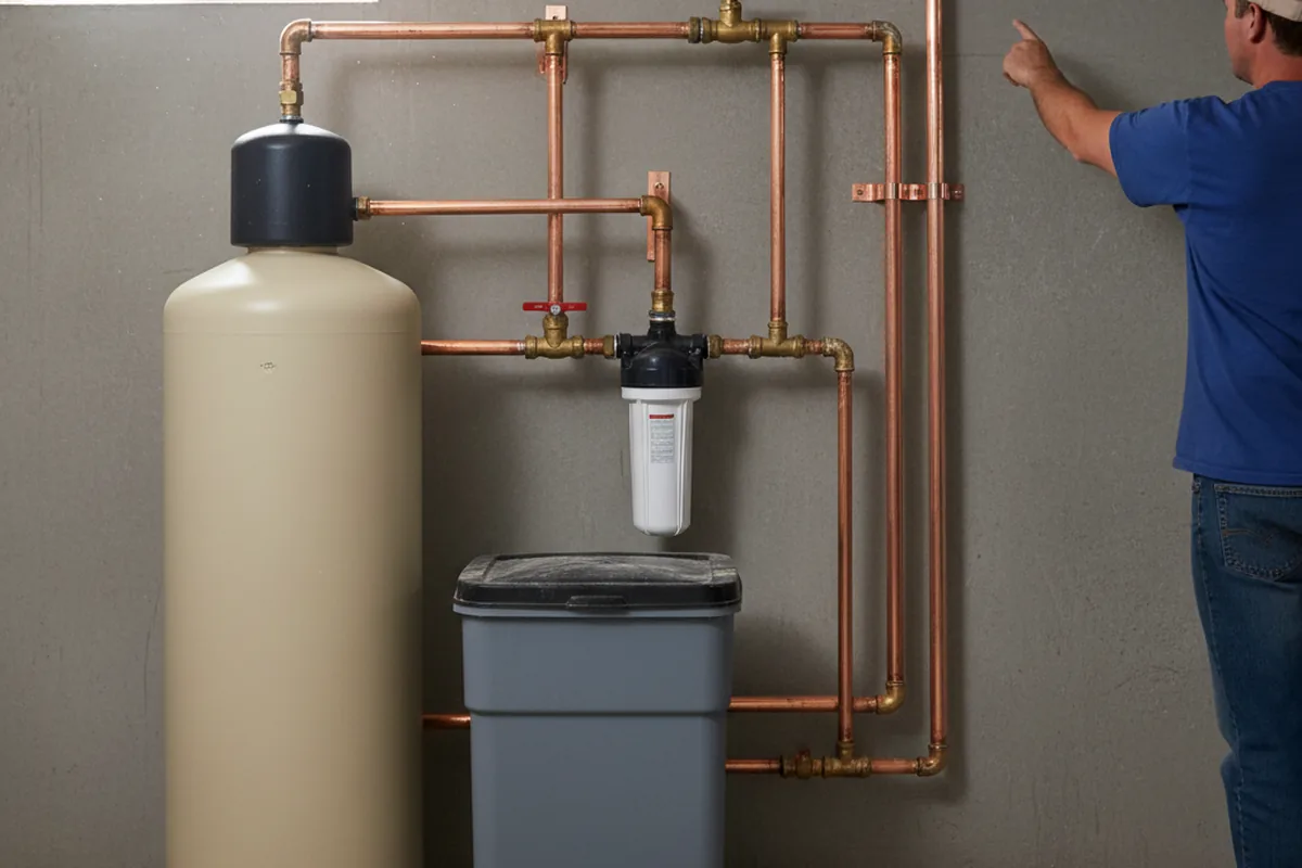 Whole-house water treatment system installed in Wakarusa